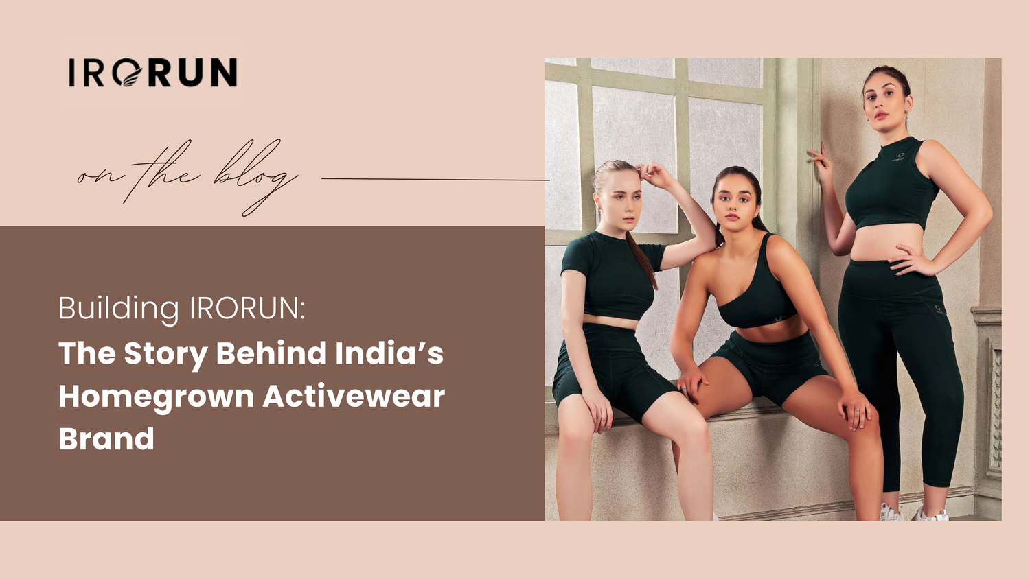 IRORUN: Gym wear brand for women