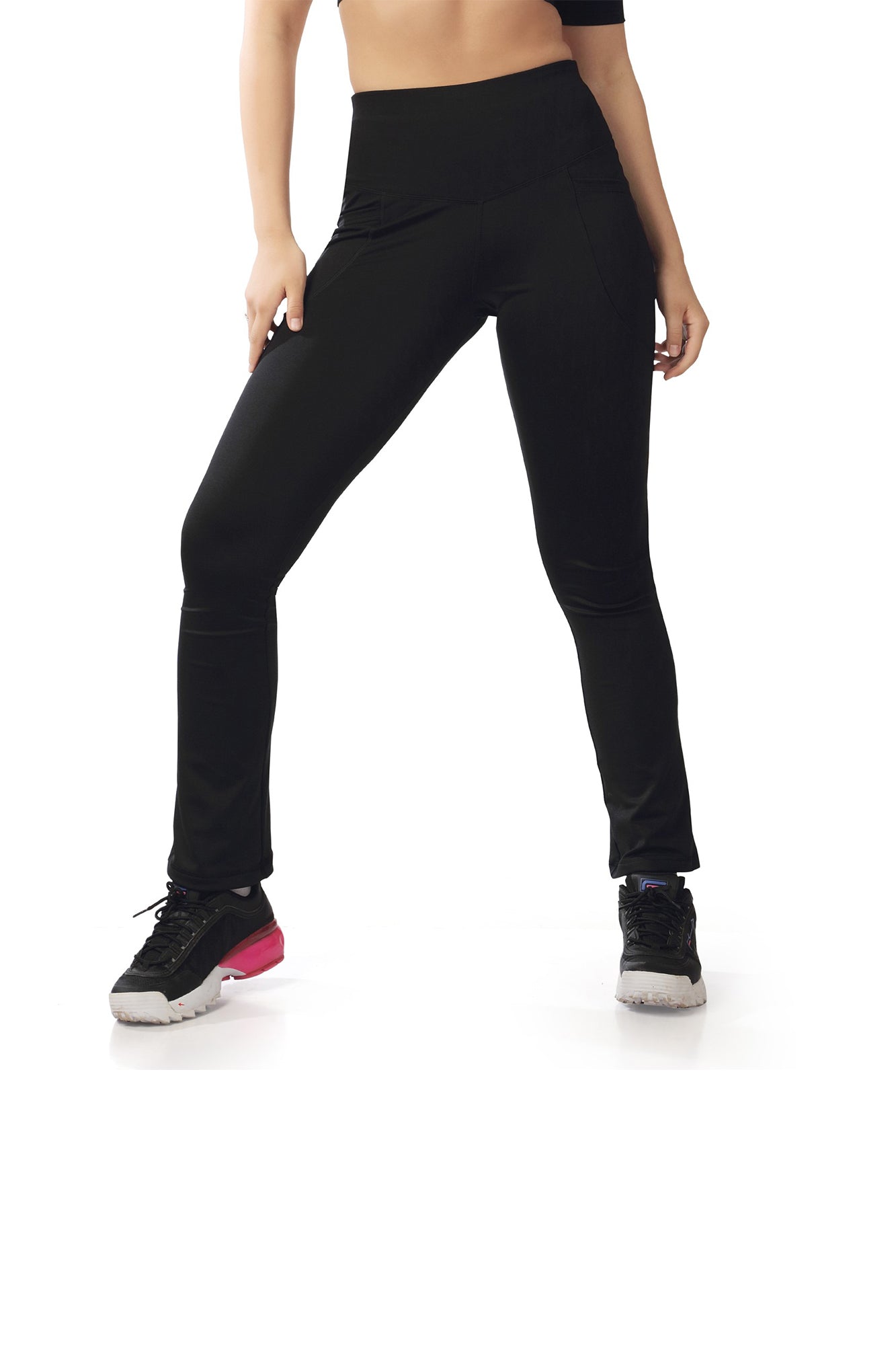 Wide Leg Sports Plazo Pant – High Stretch Comfort