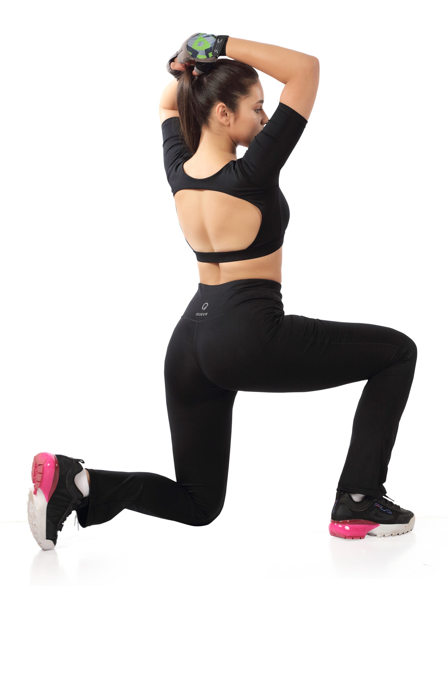 Wide Leg Sports Plazo Pant – High Stretch Comfort