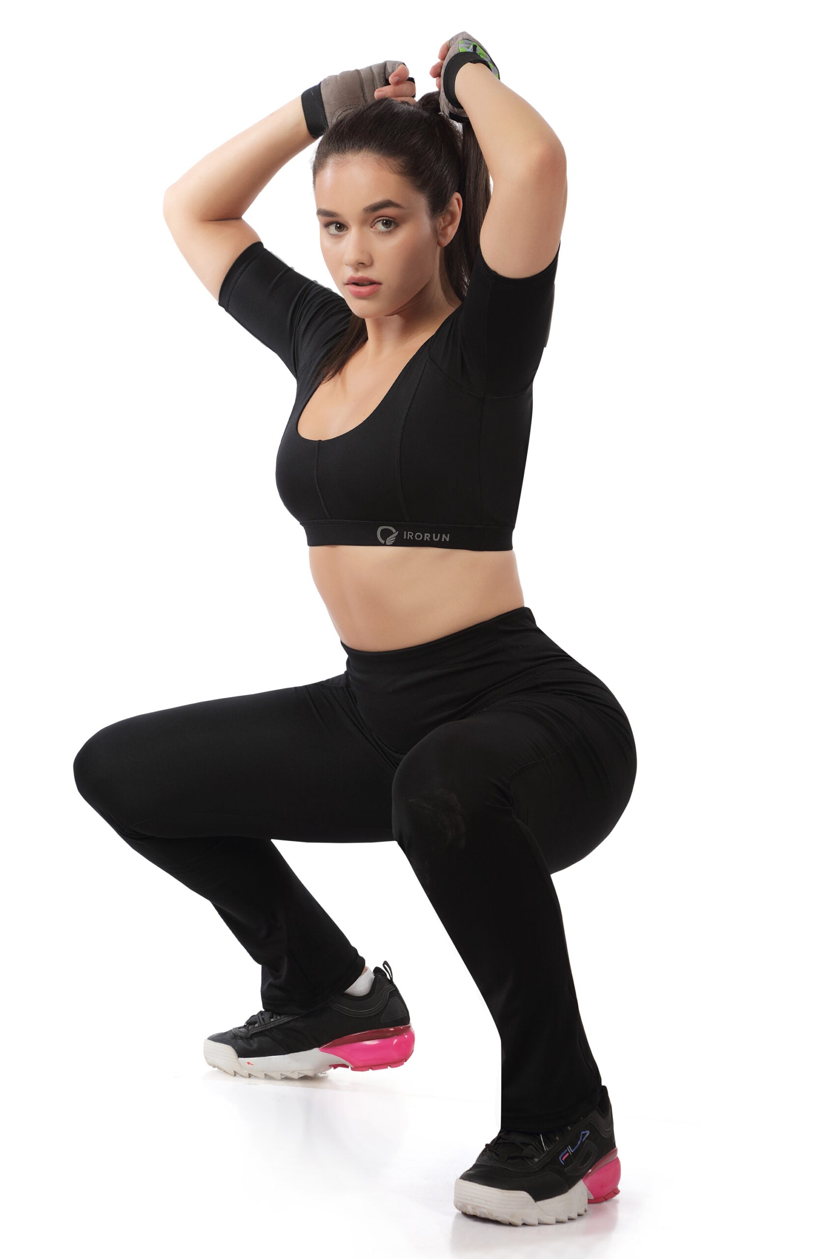 Wide Leg Sports Plazo Pant – High Stretch Comfort