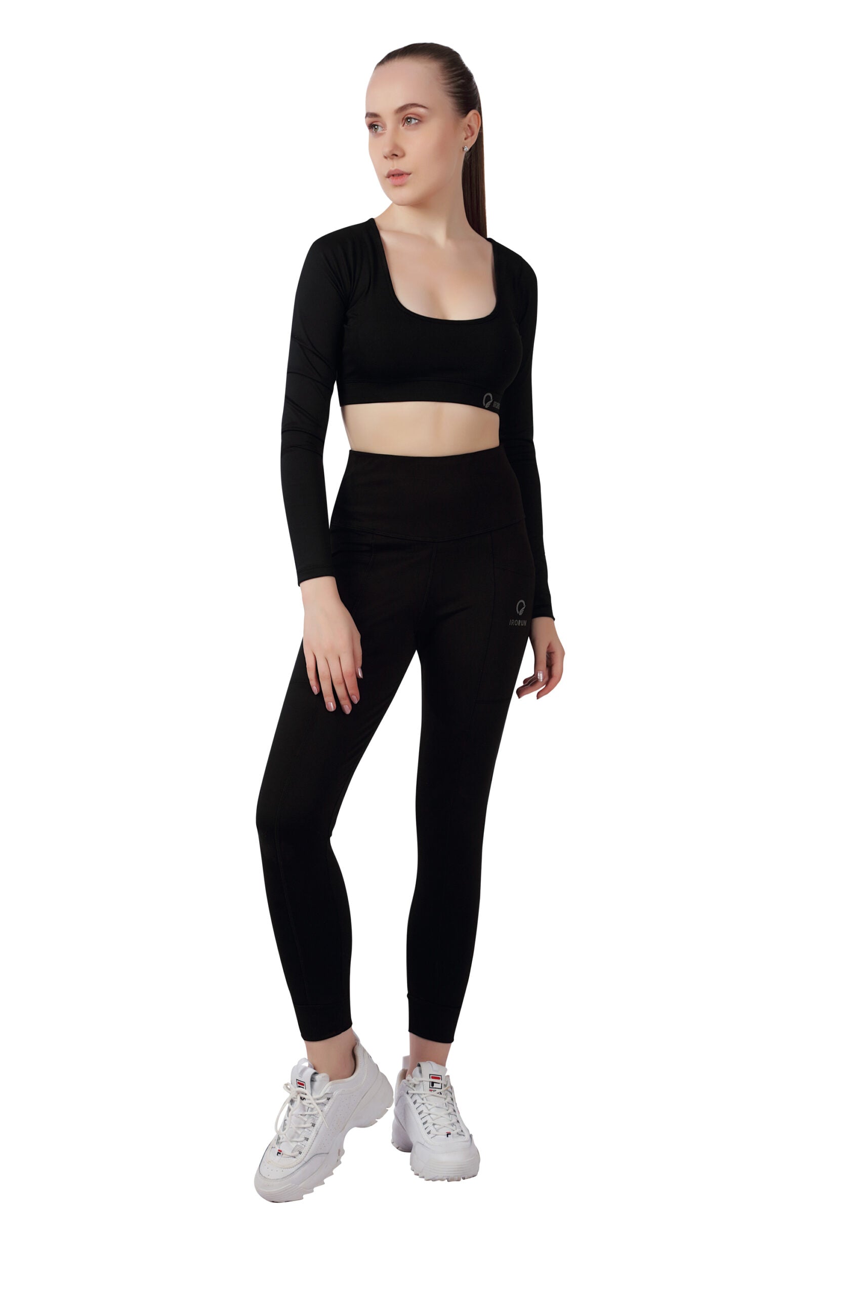 Round Neck Co-Ord Set – Women’s Activewear Essential