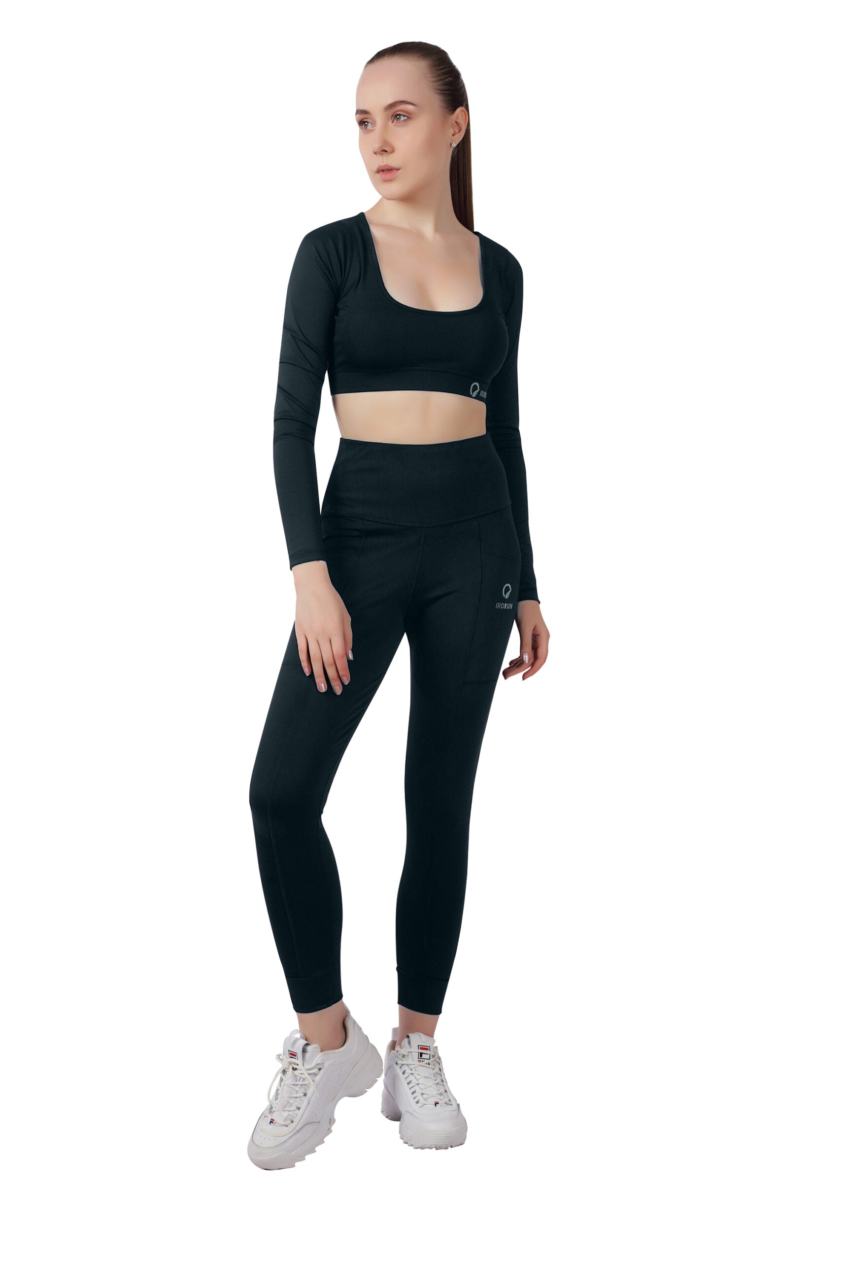 Round Neck Co-Ord Set – Women’s Activewear Essential