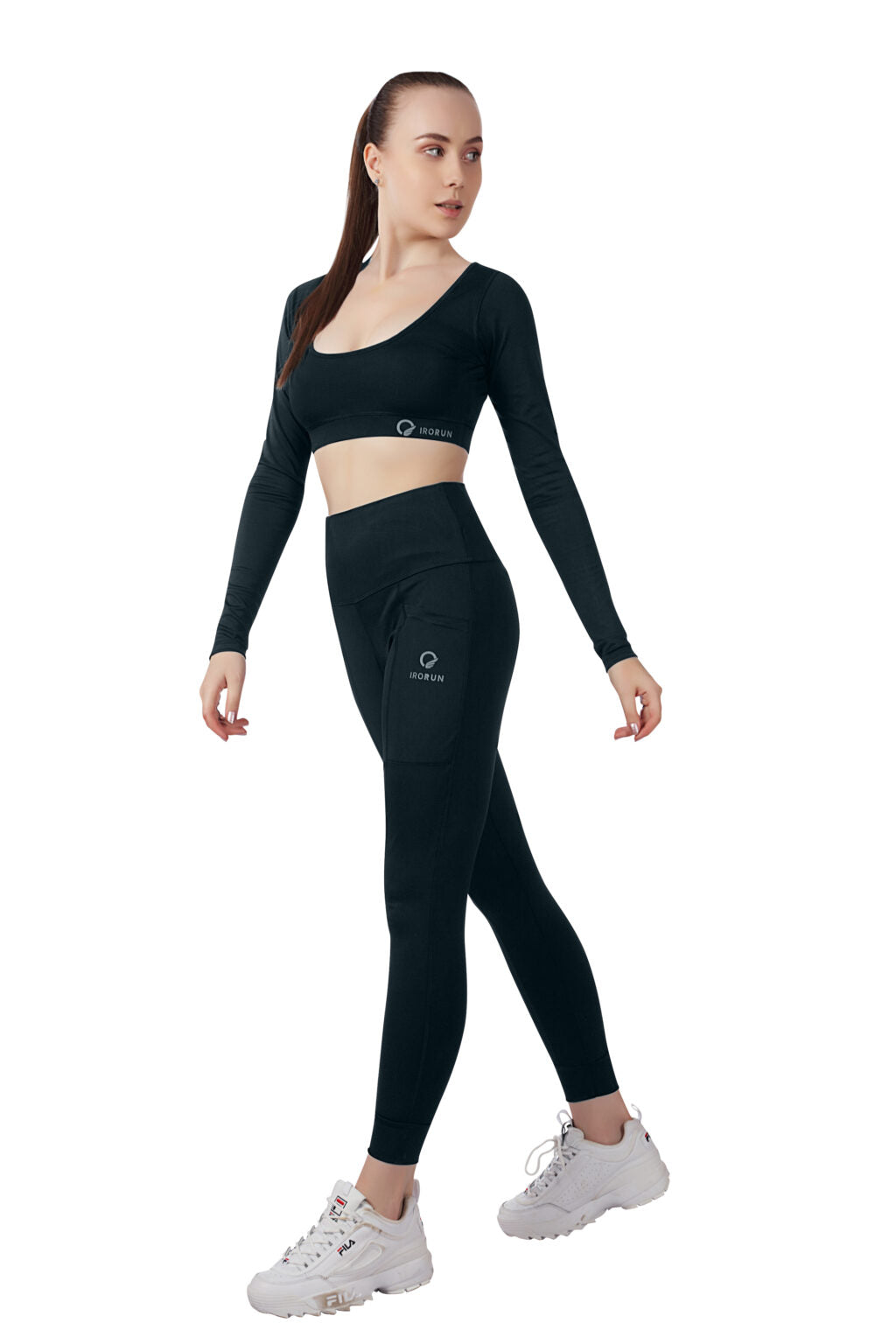 Round Neck Co-Ord Set – Women’s Activewear Essential