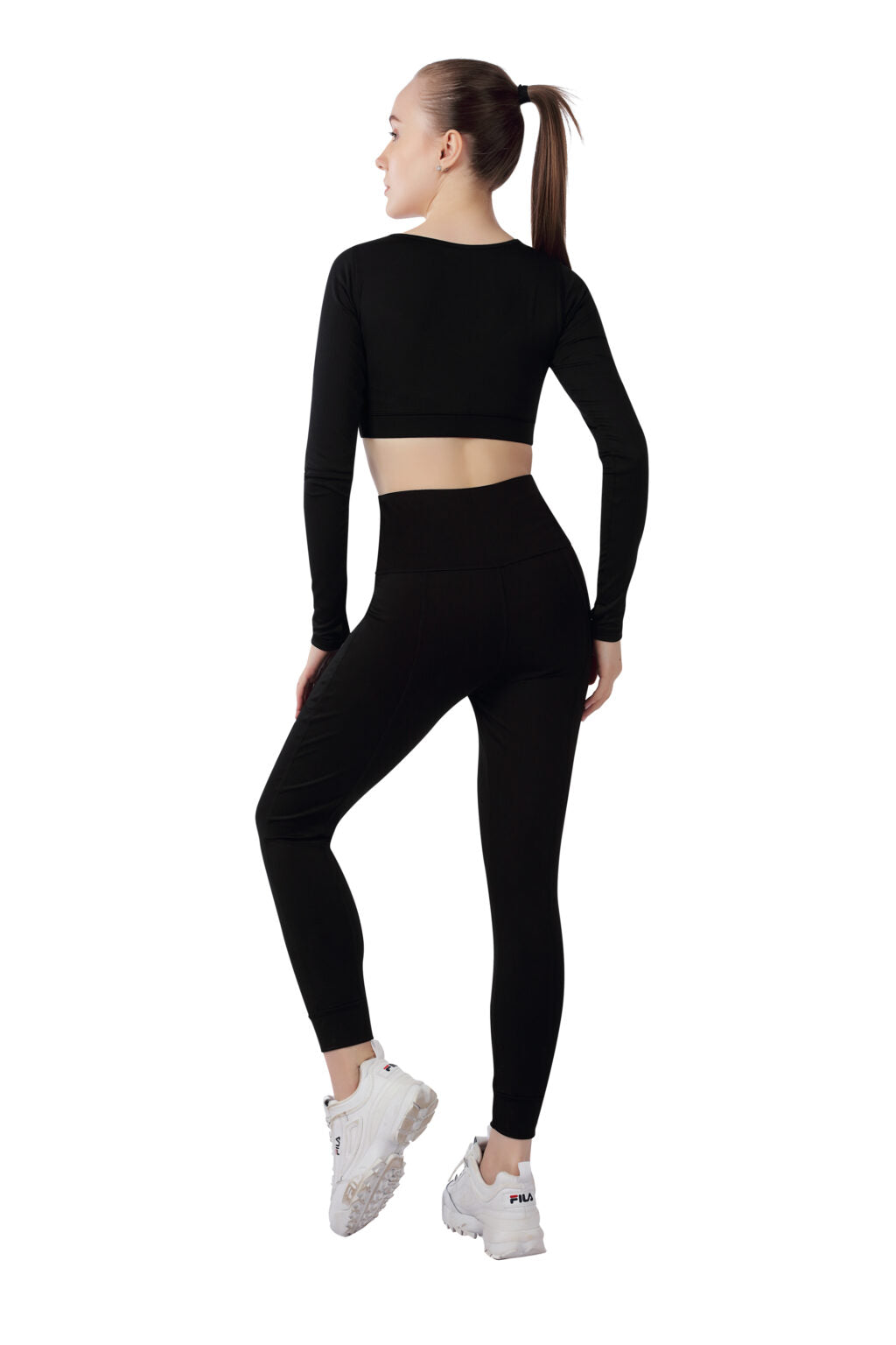Round Neck Co-Ord Set – Women’s Activewear Essential