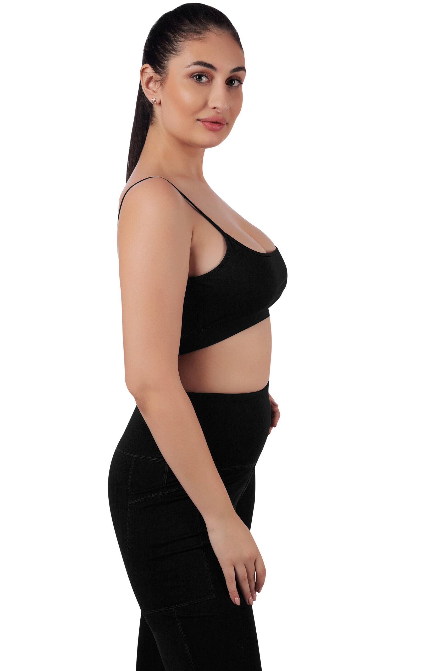 Square Neck Tank Bra – Deep Cut Comfort Fit