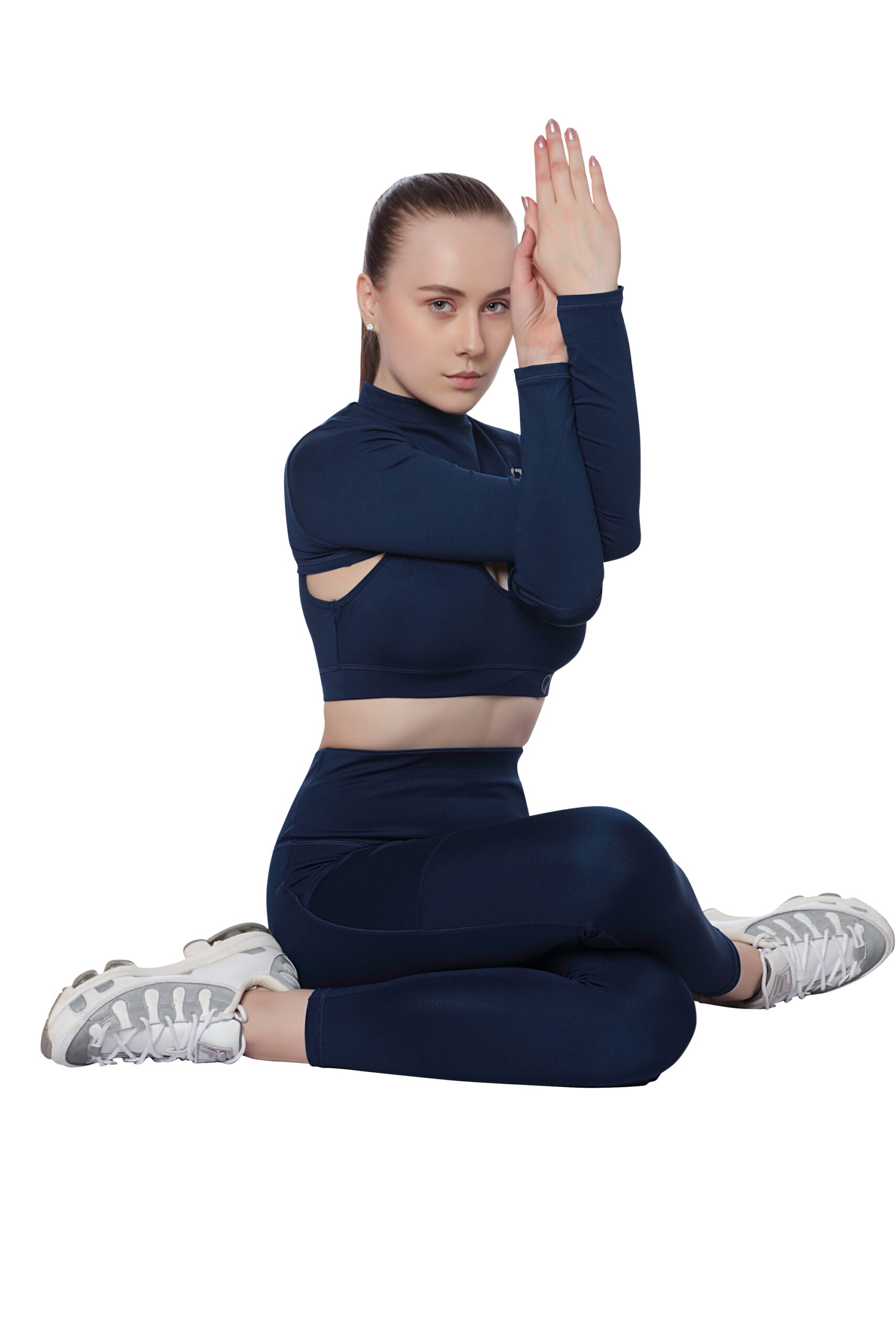 Shrug Style Co-Ord Set with Cropped Overlay