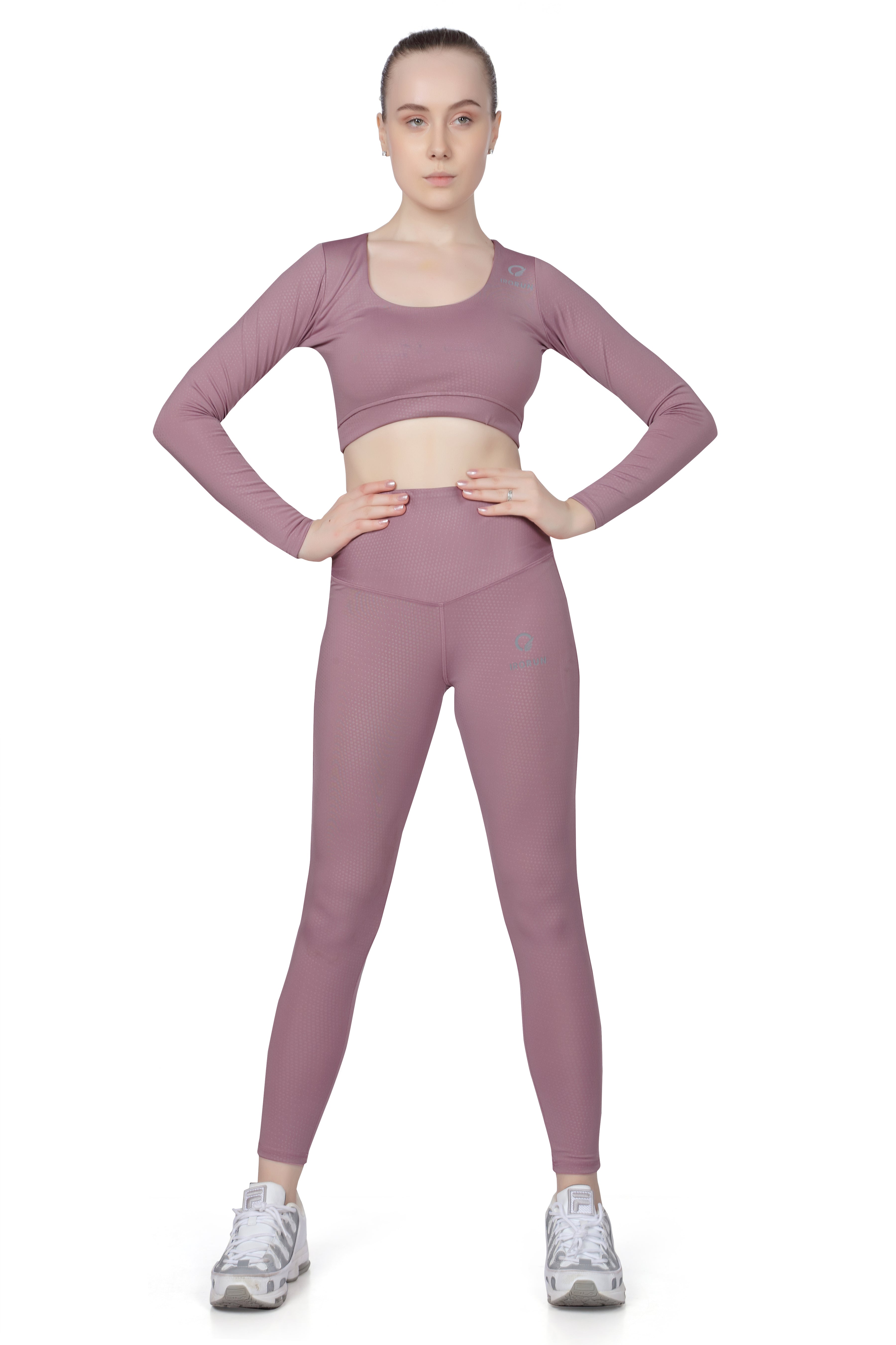 Dot Print Sports Pant – Sleek Fit