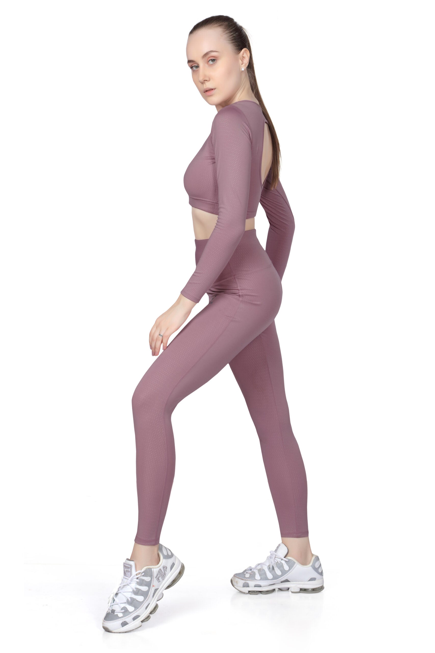 Scoop Neck Backless Co-Ord Set