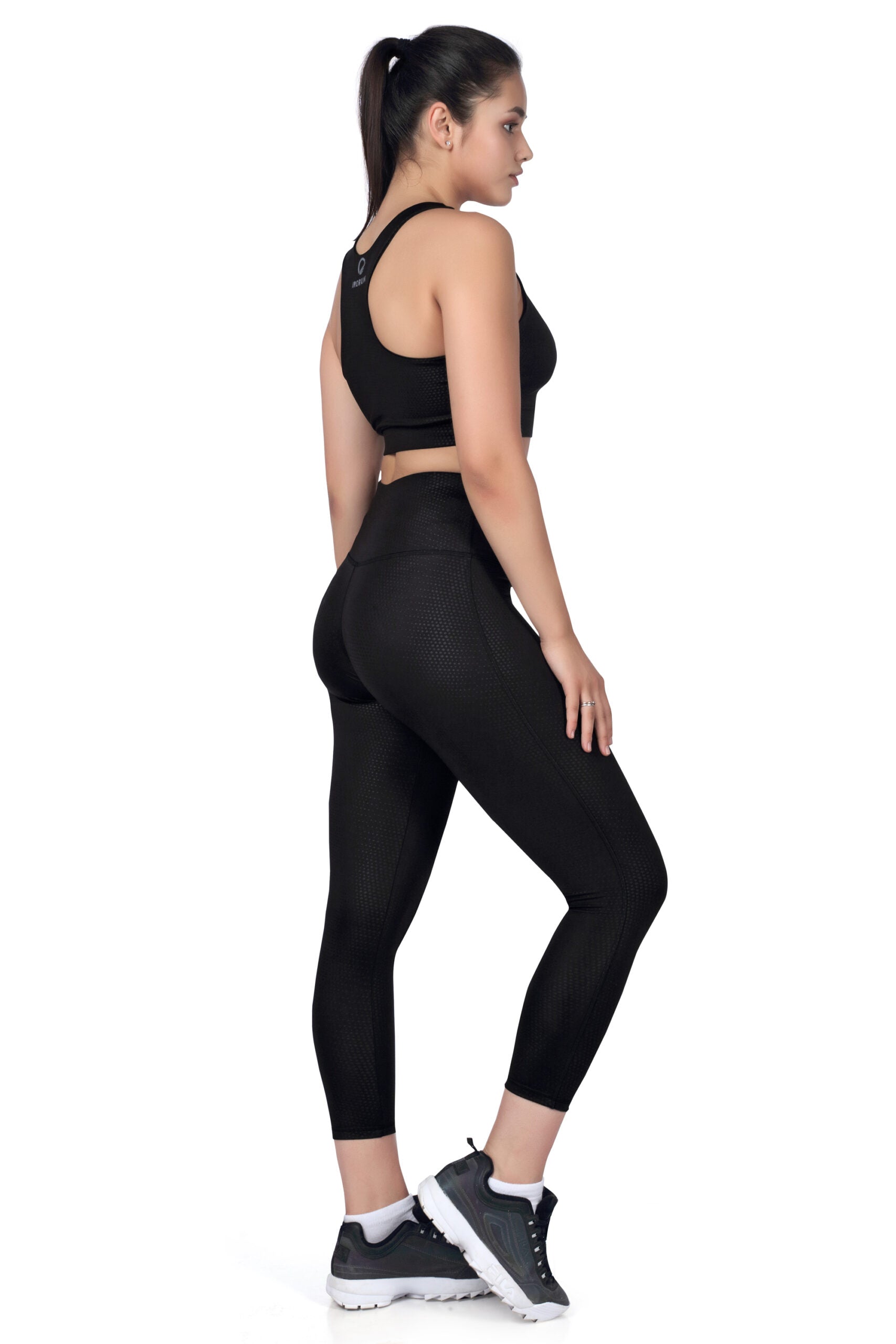 Dot Print Sports Pant – Sleek Fit