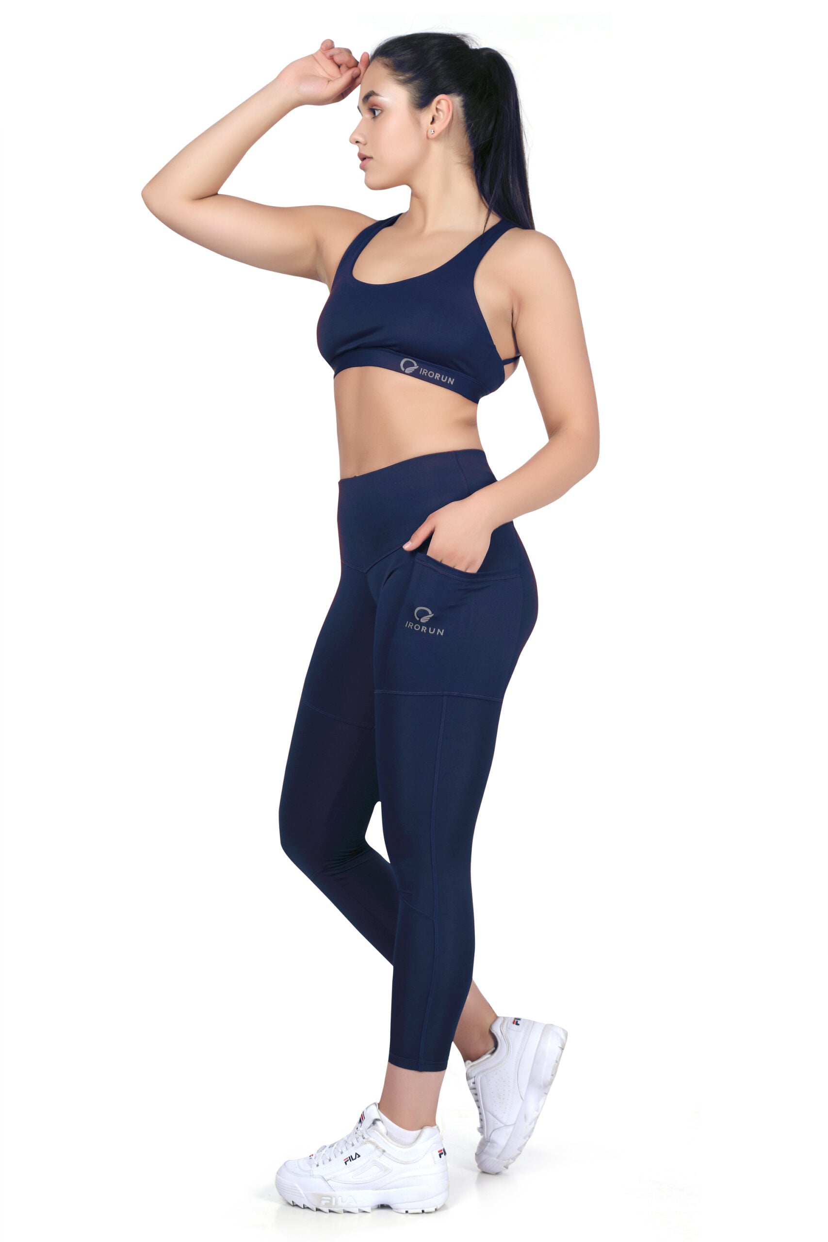 Six String Strappy Back Sports Bra – High Support Wear
