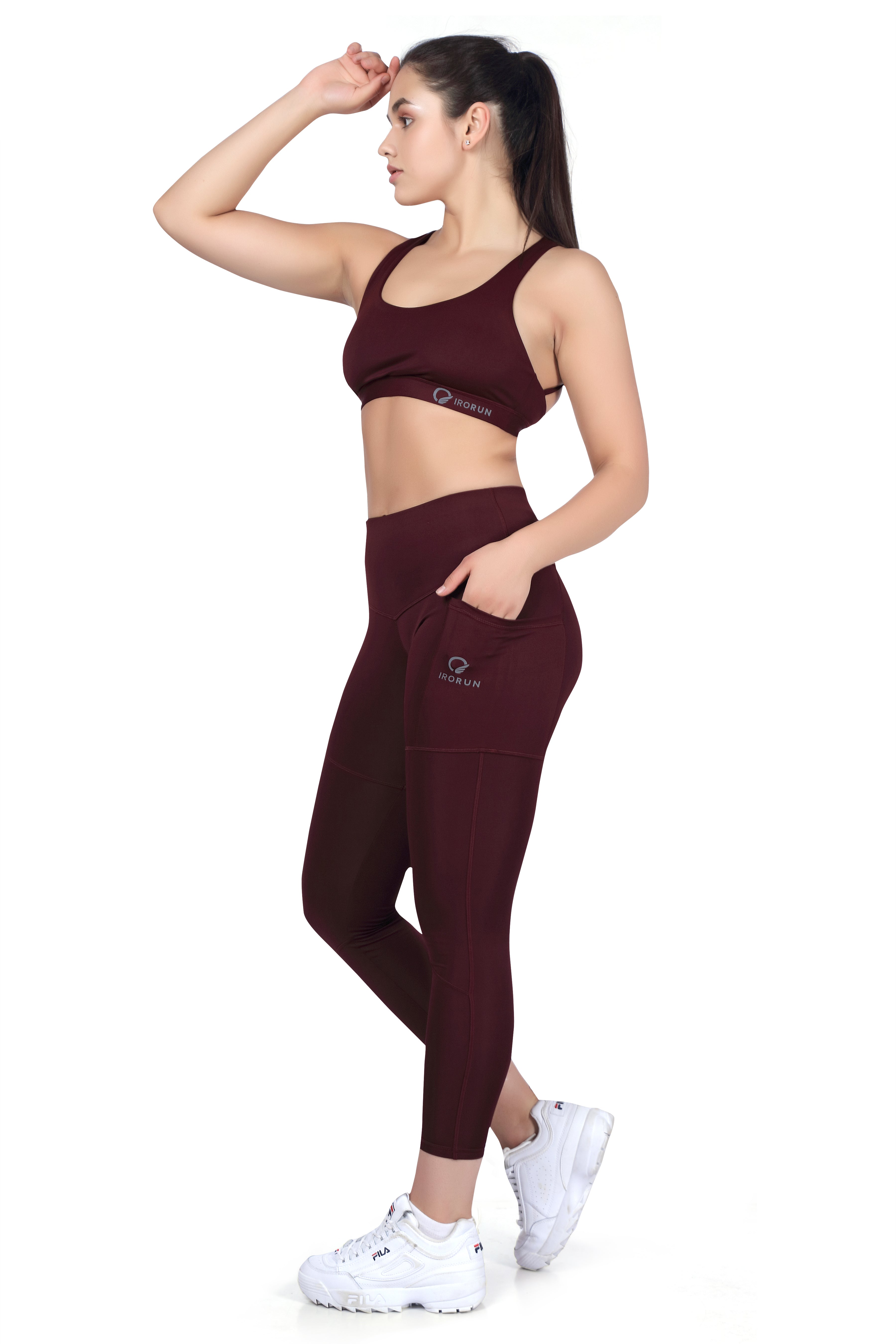 Six String Strappy Back Sports Bra – High Support Wear