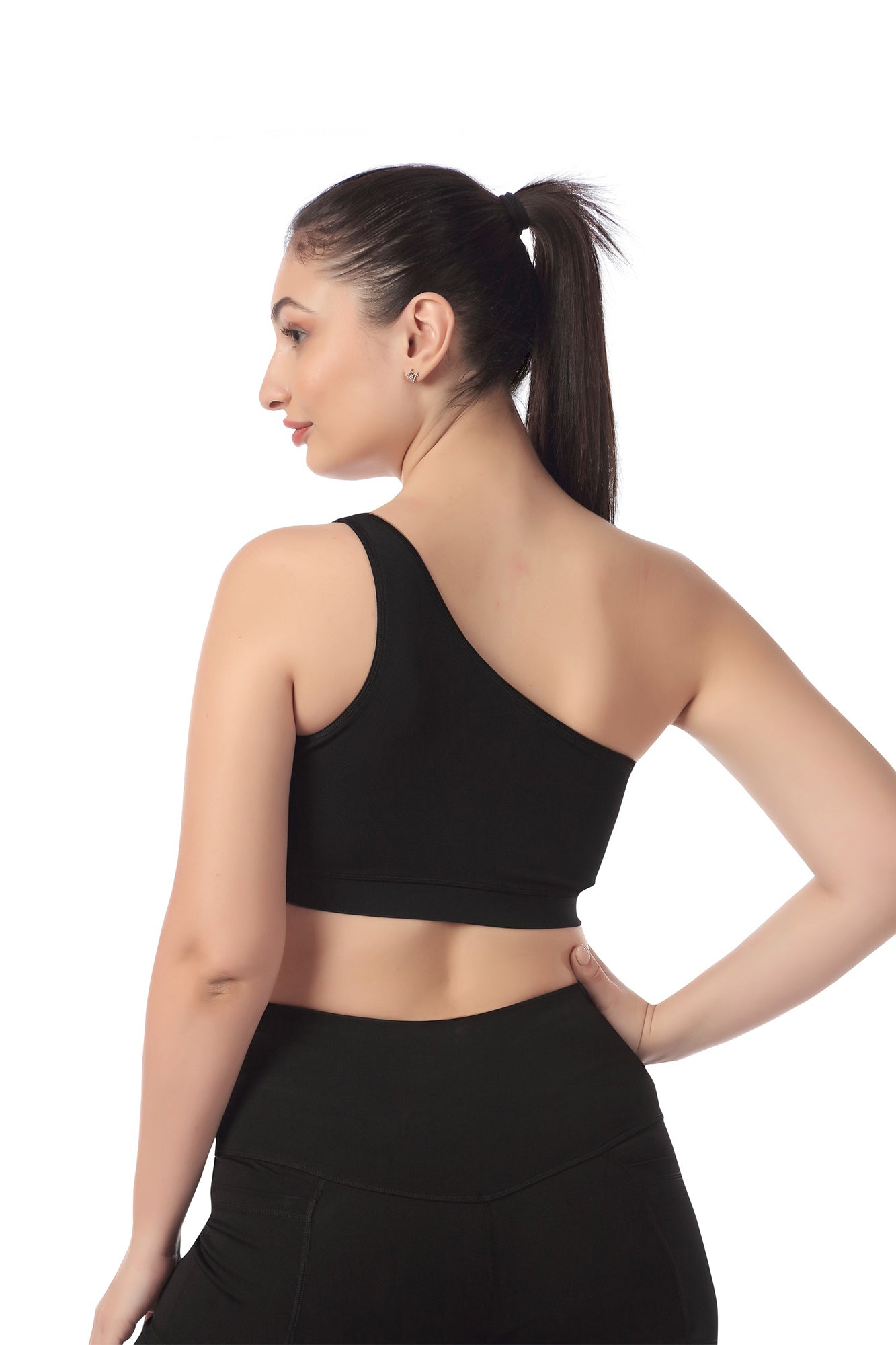Single Shoulder Sports Bra – Asymmetrical Activewear