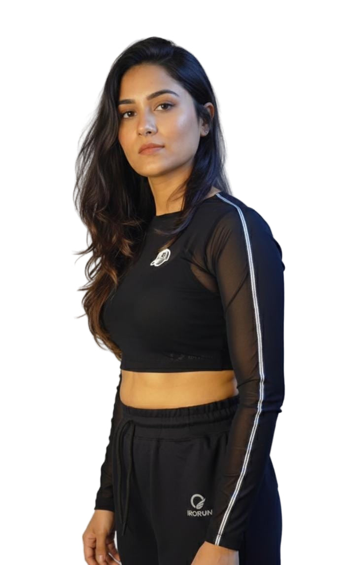 Stylish Mesh Crop top