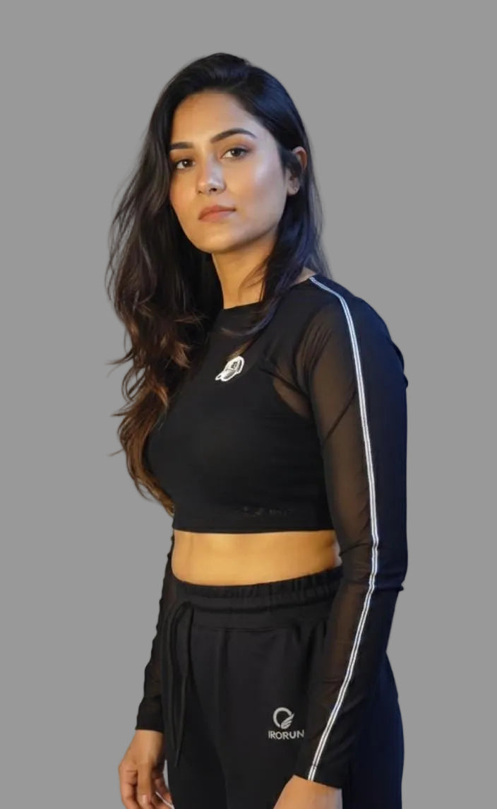 Stylish Mesh Crop top