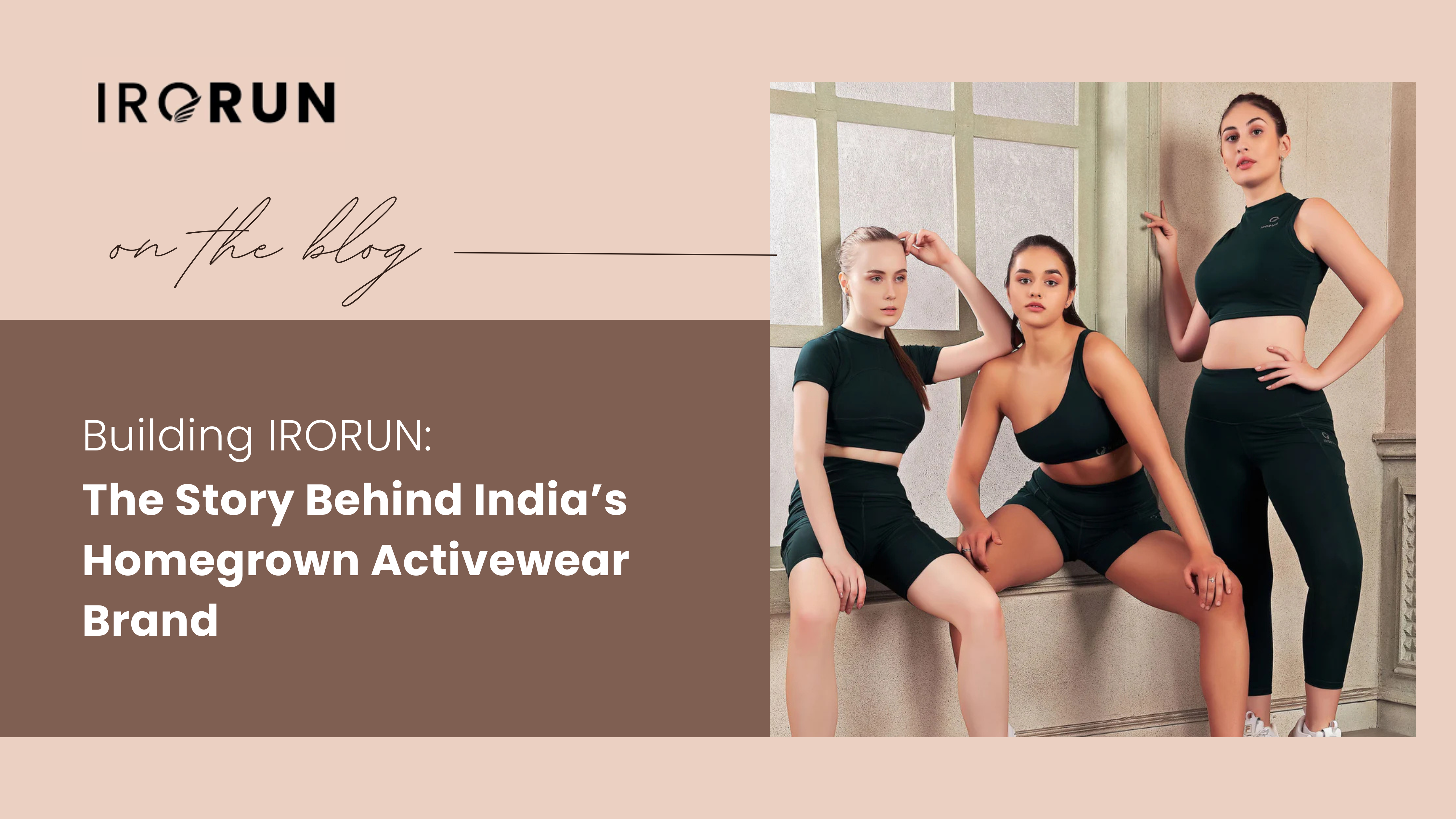IRORUN: Gym wear brand for women
