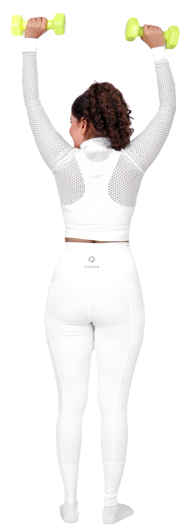 Bianca Mesh Crop Top – Breathable Layered Style