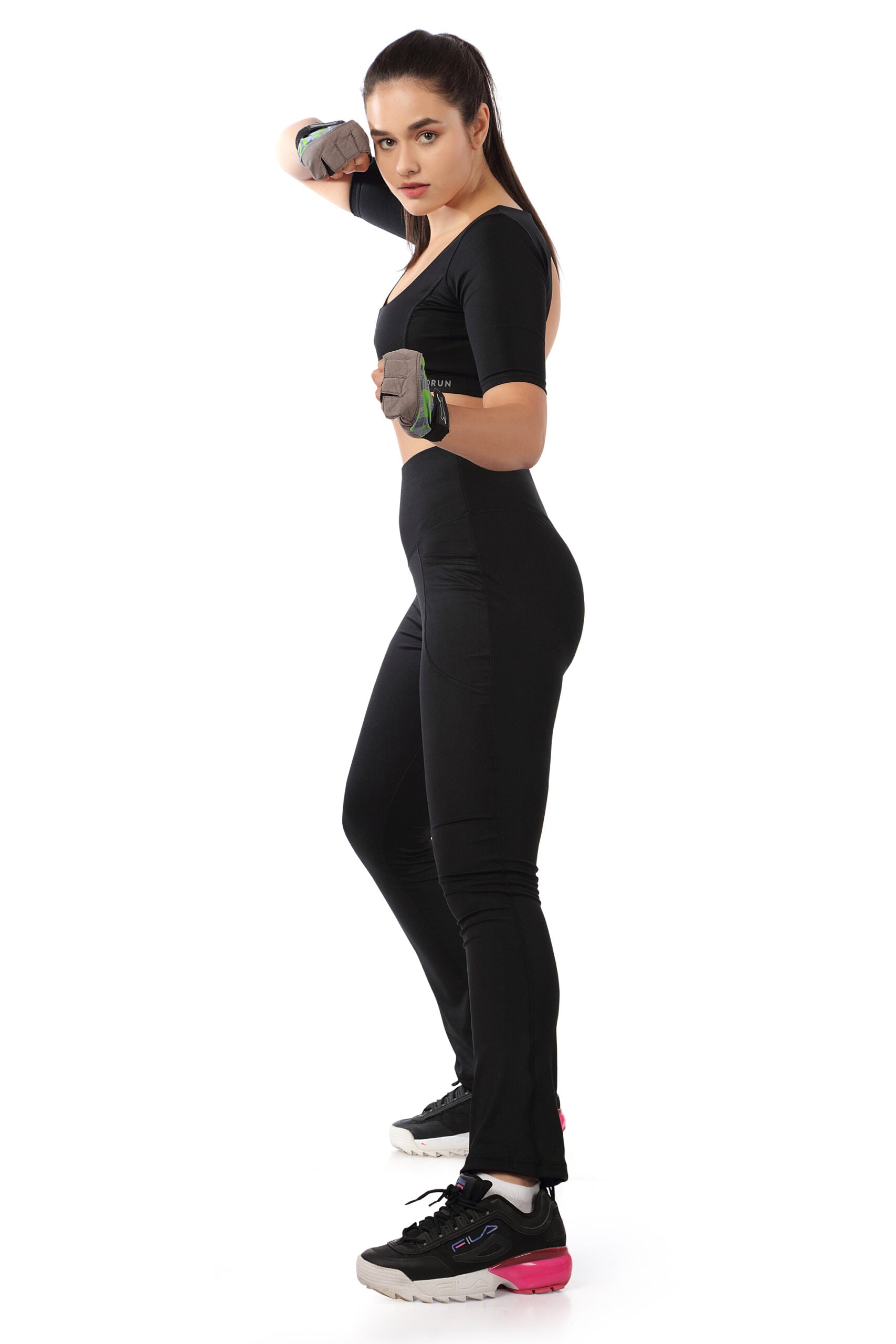 Wide Leg Sports Plazo Pant – High Stretch Comfort