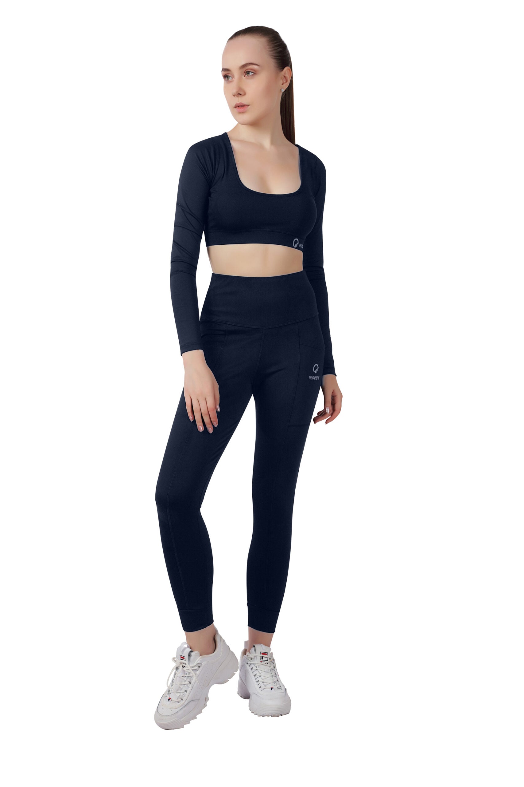 Round Neck Co-Ord Set – Women’s Activewear Essential