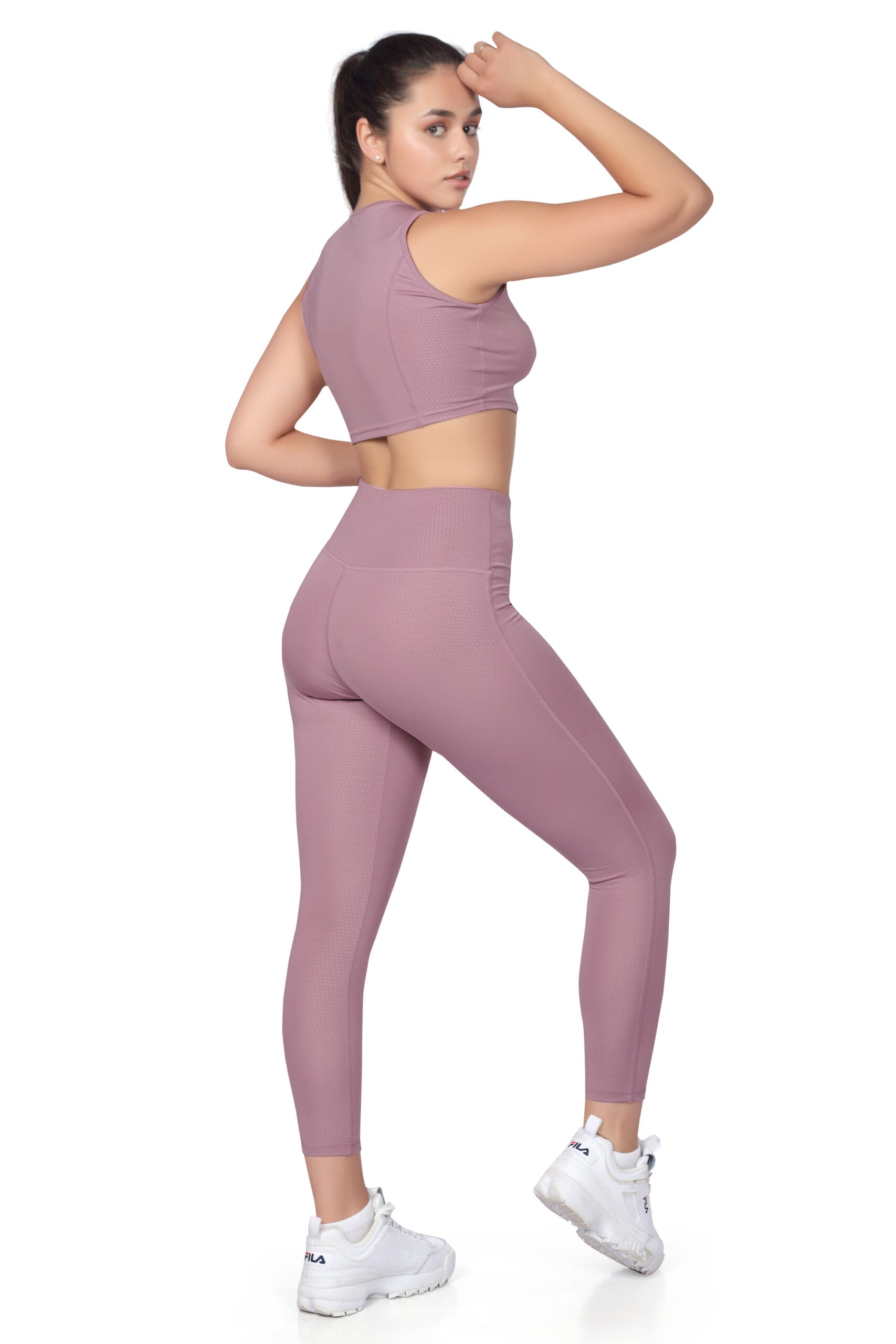 Sleeveless Round Neck Crop Top – Sculpt Fit
