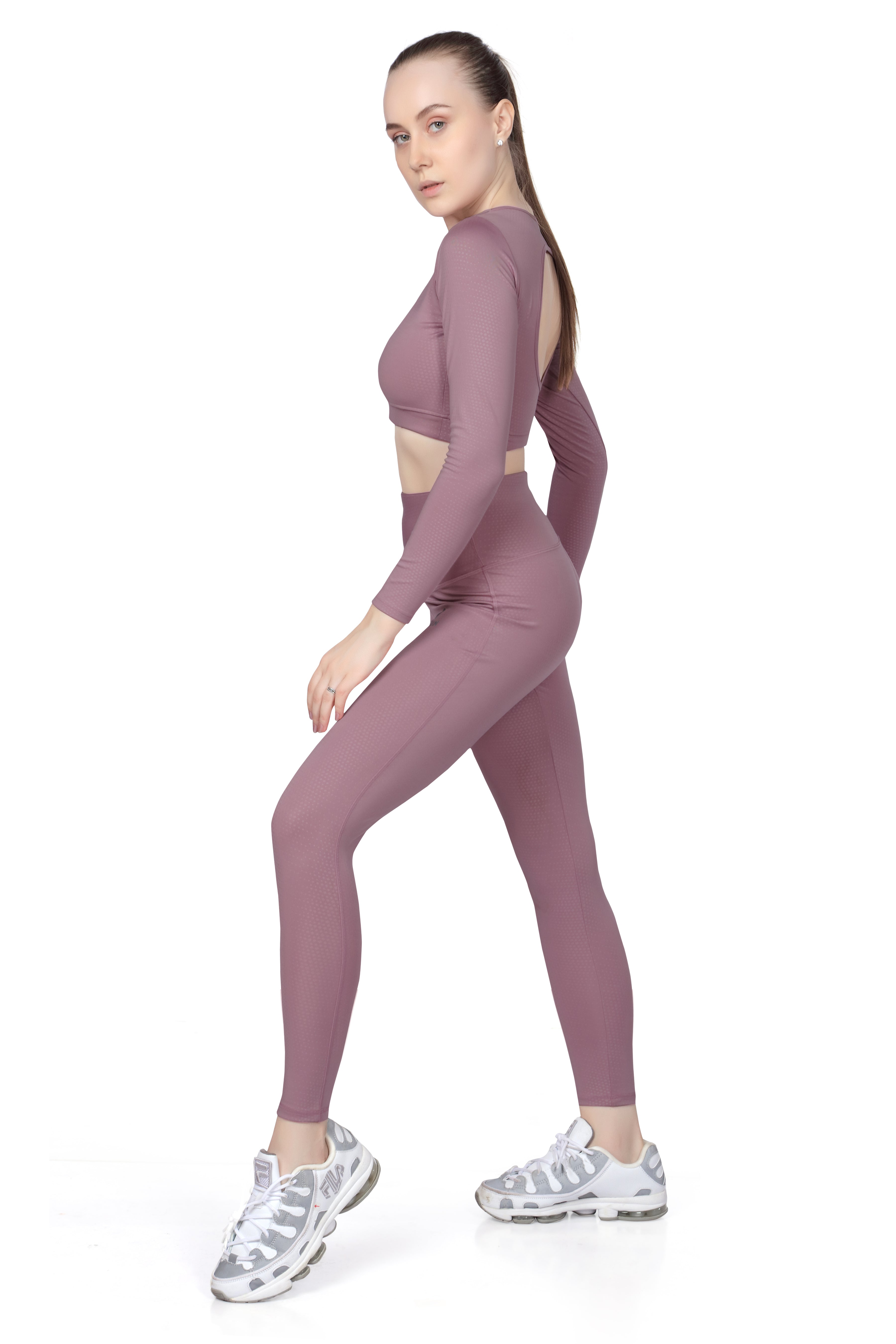 Dot Print Sports Pant – Sleek Fit