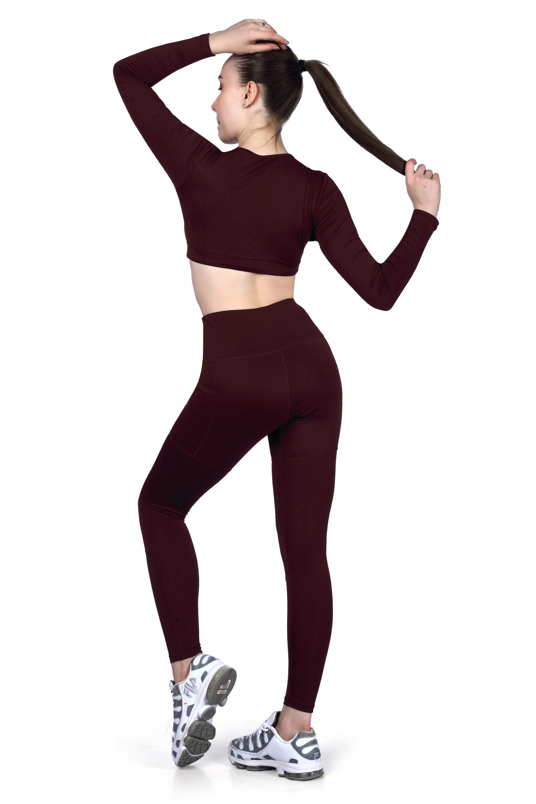 V Neck Full Sleeves Co-Ord Set
