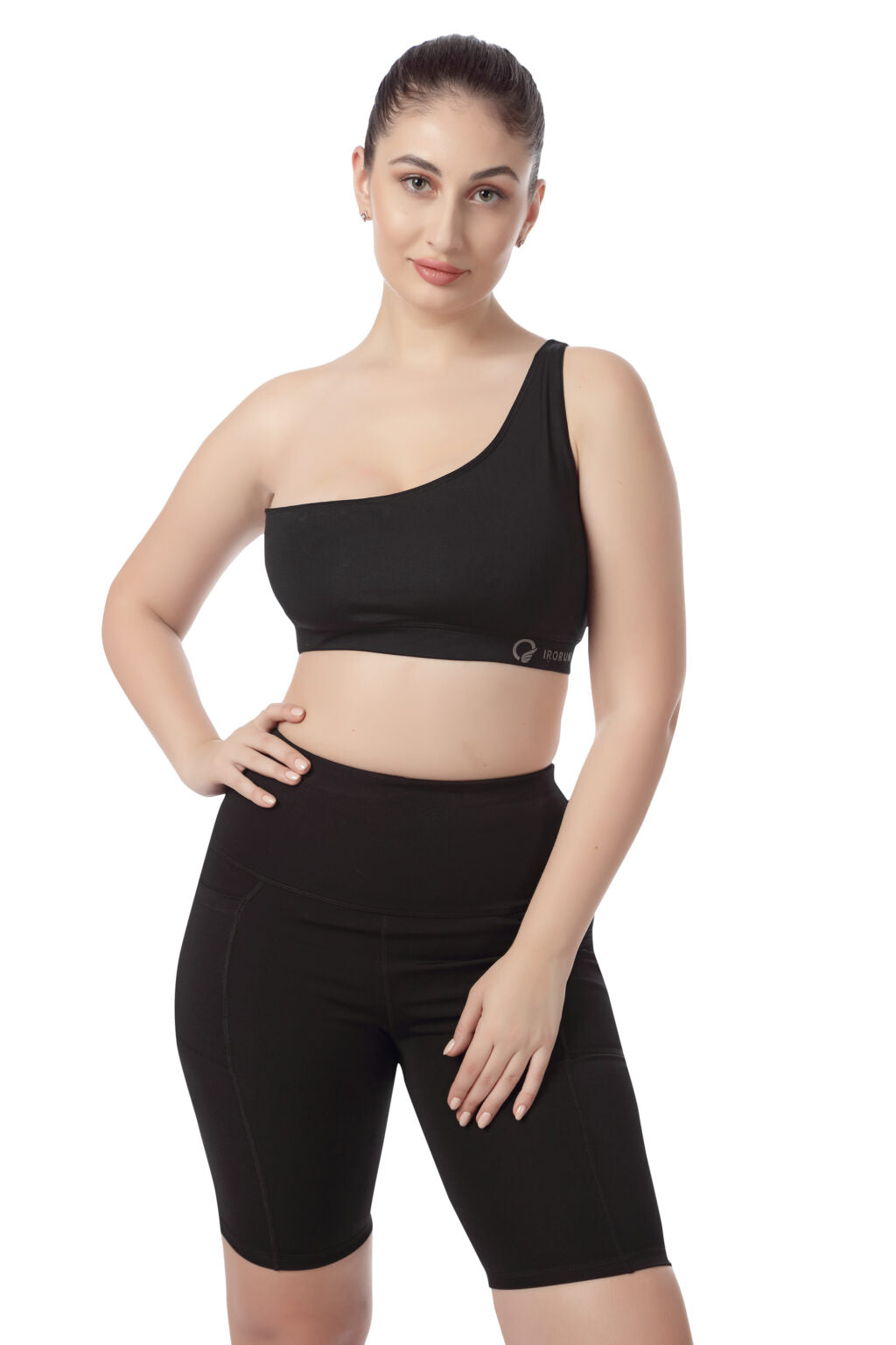 High Waist Cycling Shorts – Sweatproof & Stretchy