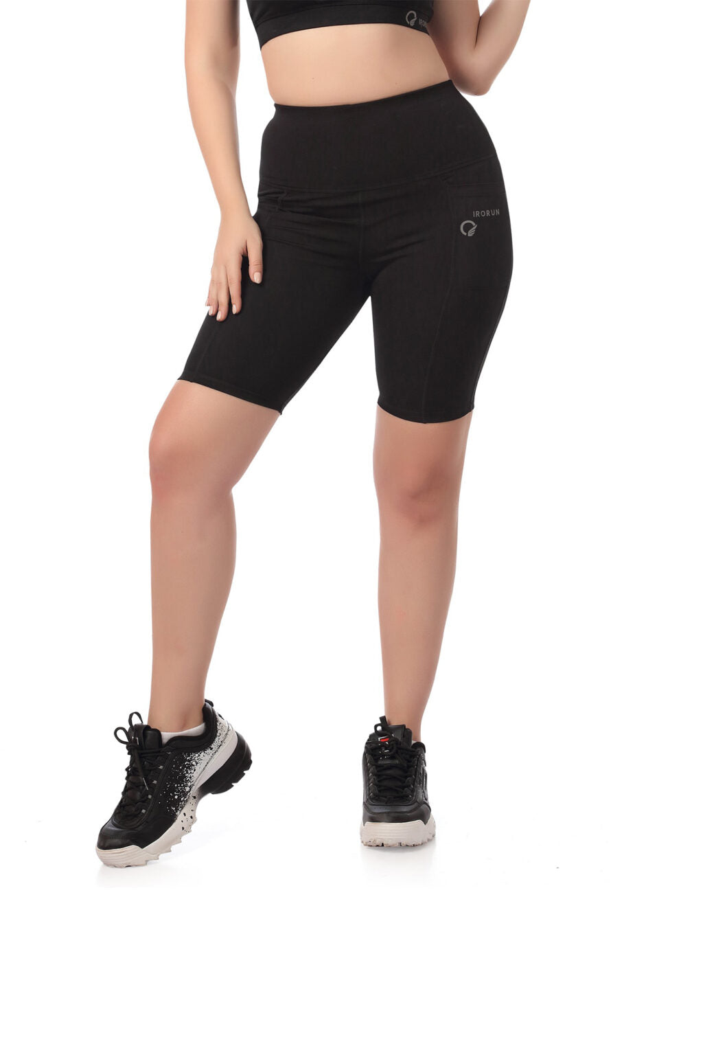 High Waist Cycling Shorts – Sweatproof & Stretchy