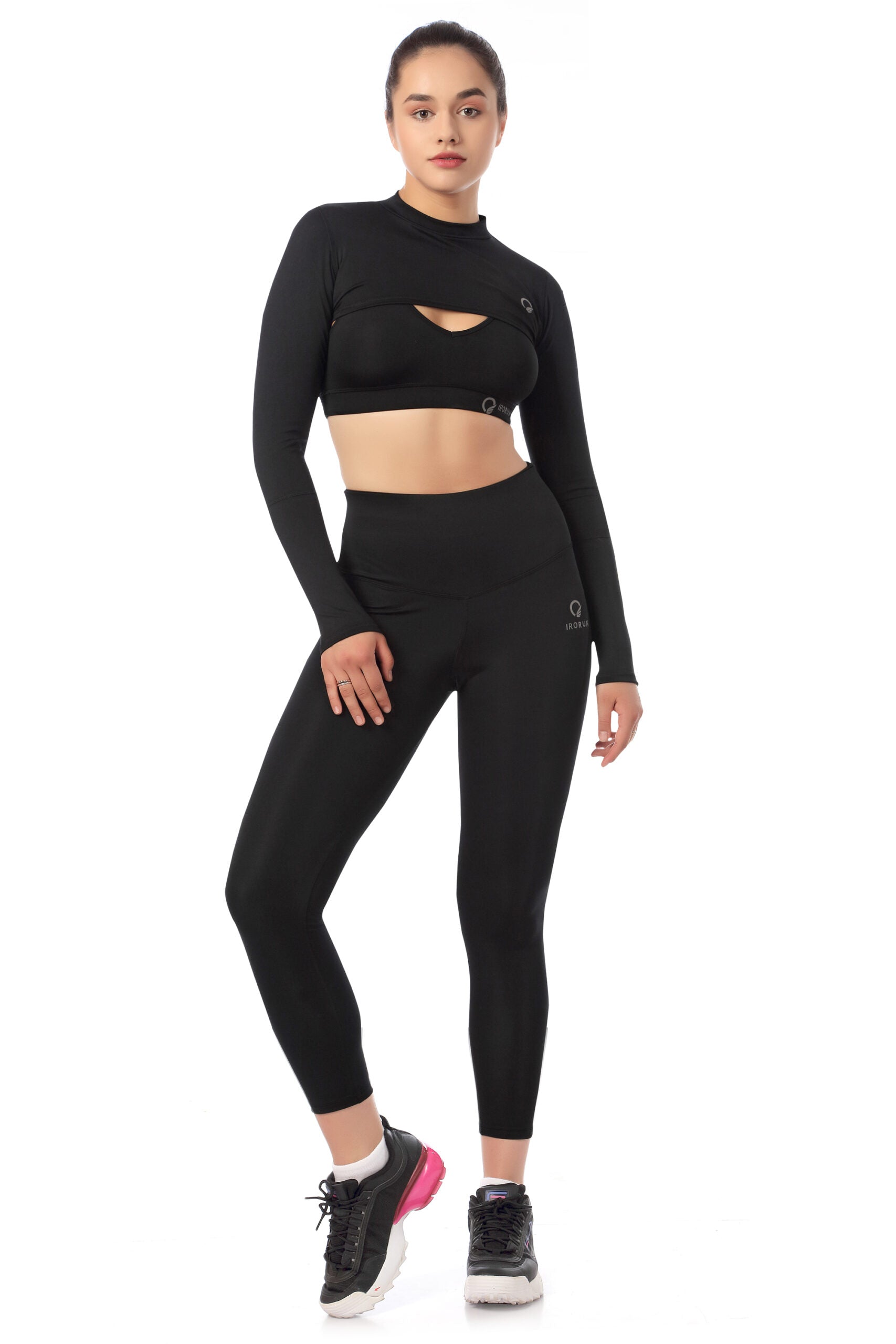 Shrug– Chest Cut & Thumbholes with Bra