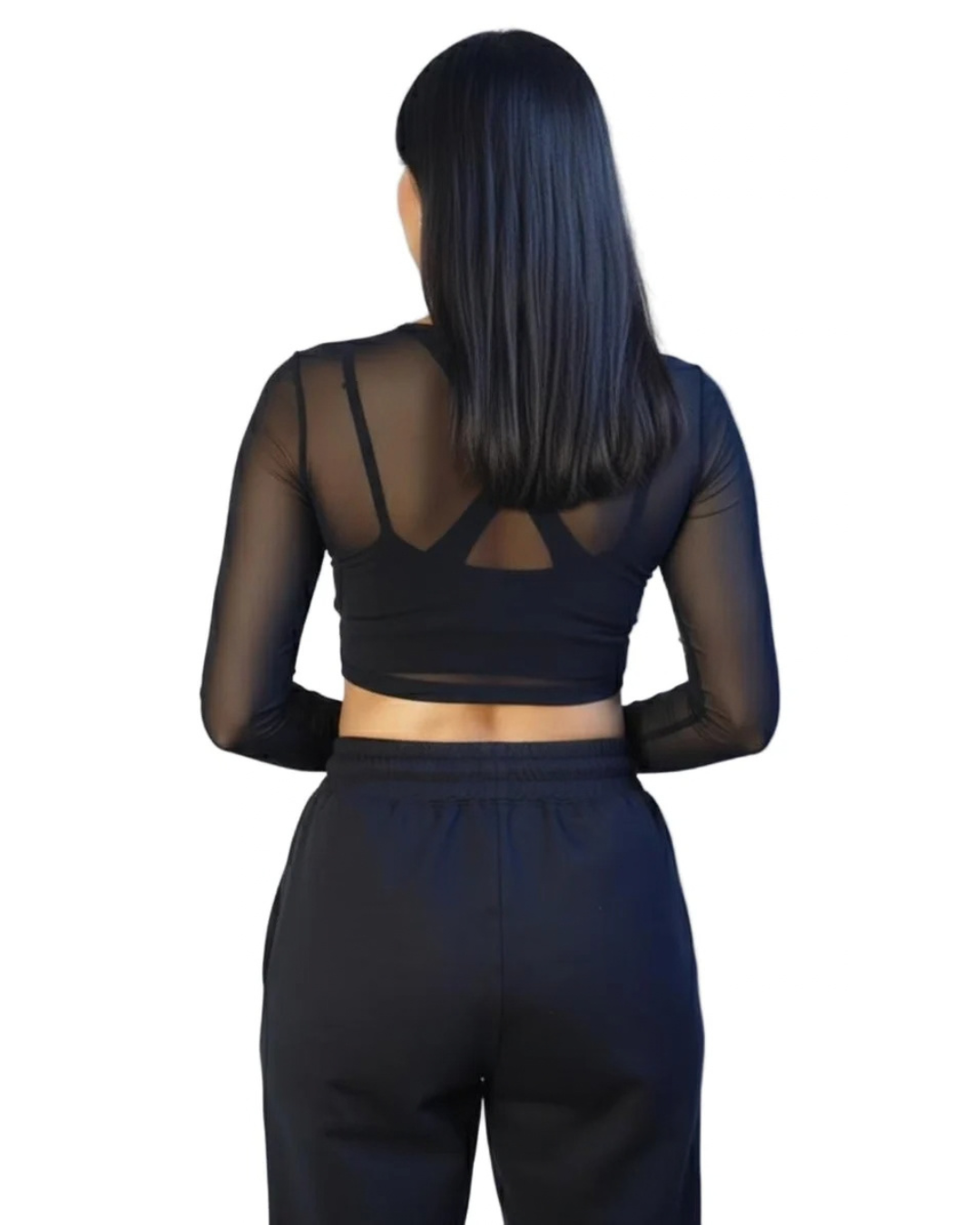 Stylish Mesh Crop top