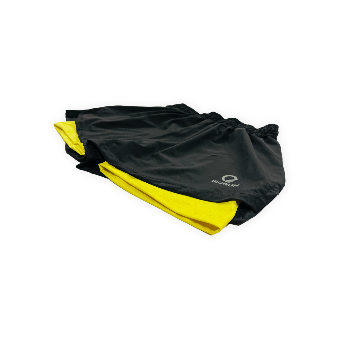 High Performance Shorts (Yellow) – Sweatproof & Stretchy