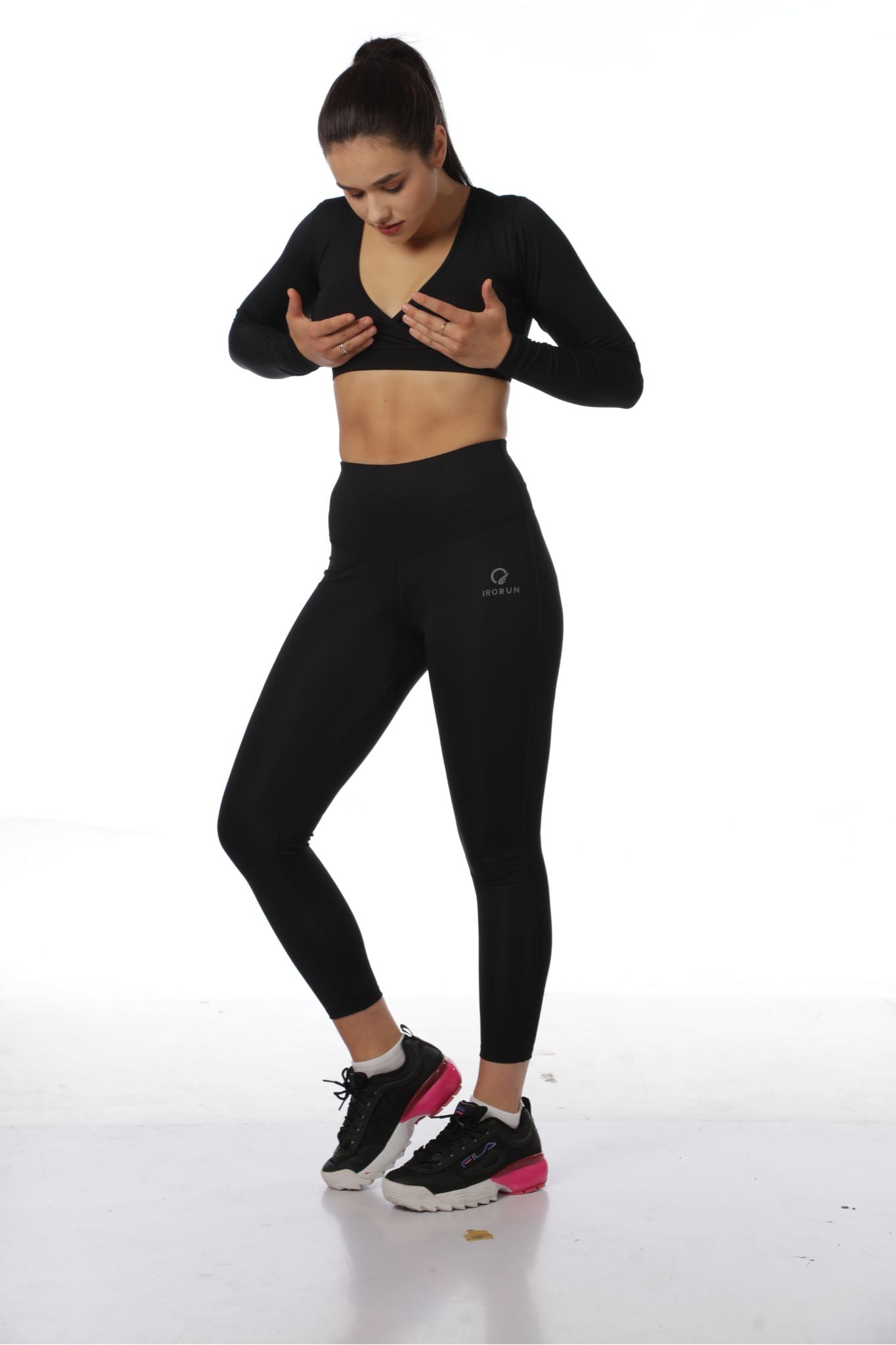 V Neck Full Sleeves Co-Ord Set