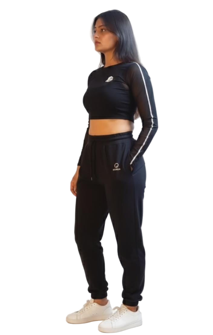 Stylish Mesh Crop top