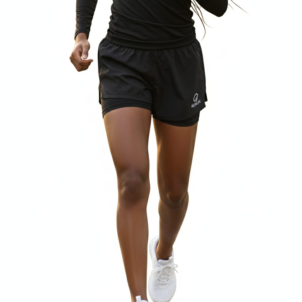 High Performance Shorts (Black) – Sweatproof & Stretchy