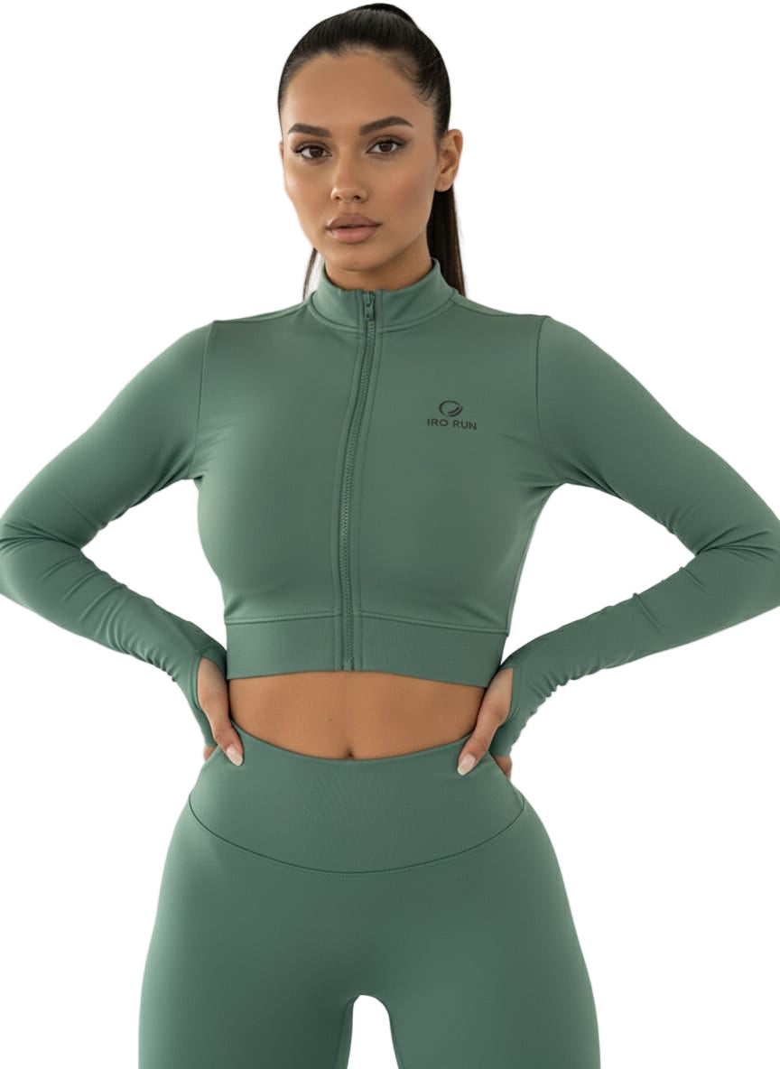 Crop Jacket  – Lightweight Activewear Layer