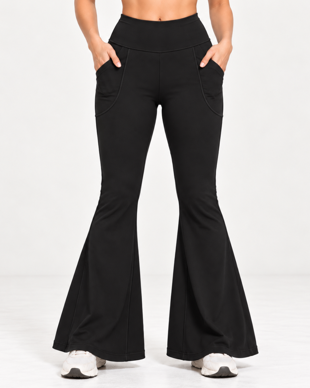 High Waist Bootcut Flared Pants