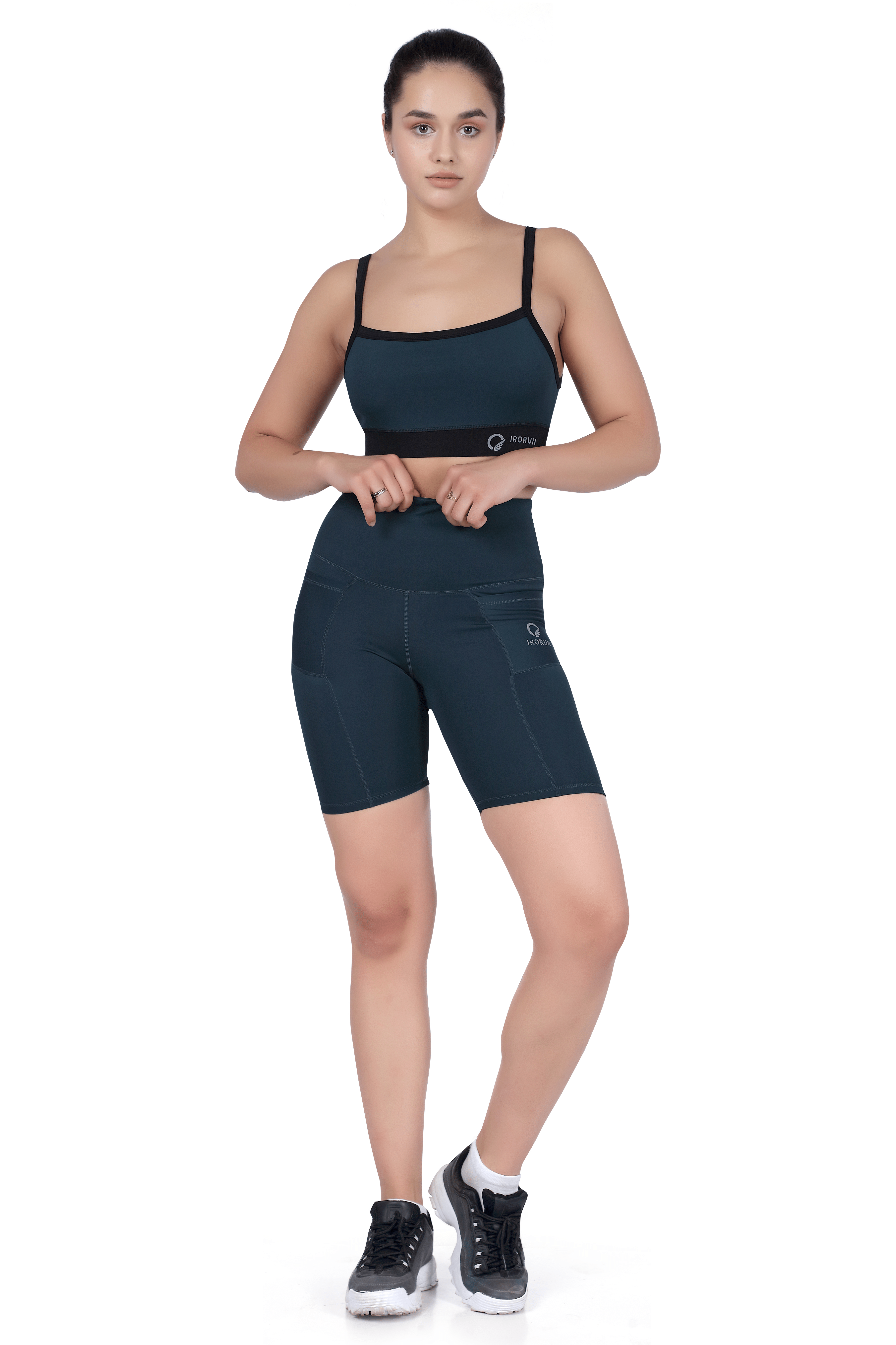 High Waist Cycling Shorts – Sweatproof & Stretchy